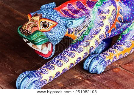 Traditional Alebrijes Handcrafts From Indigenous Artisans Of Oaxaca Mexico