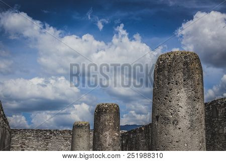 Ruins Of Mitla In Oaxaca Mexico