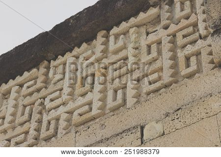 Ruins Of Mitla In Oaxaca Mexico