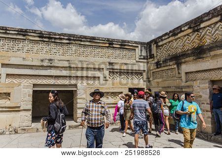Ruins Of Mitla In Oaxaca Mexico
