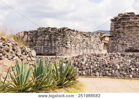 Ruins Of Mitla In Oaxaca Mexico