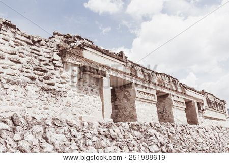 Ruins Of Mitla In Oaxaca Mexico