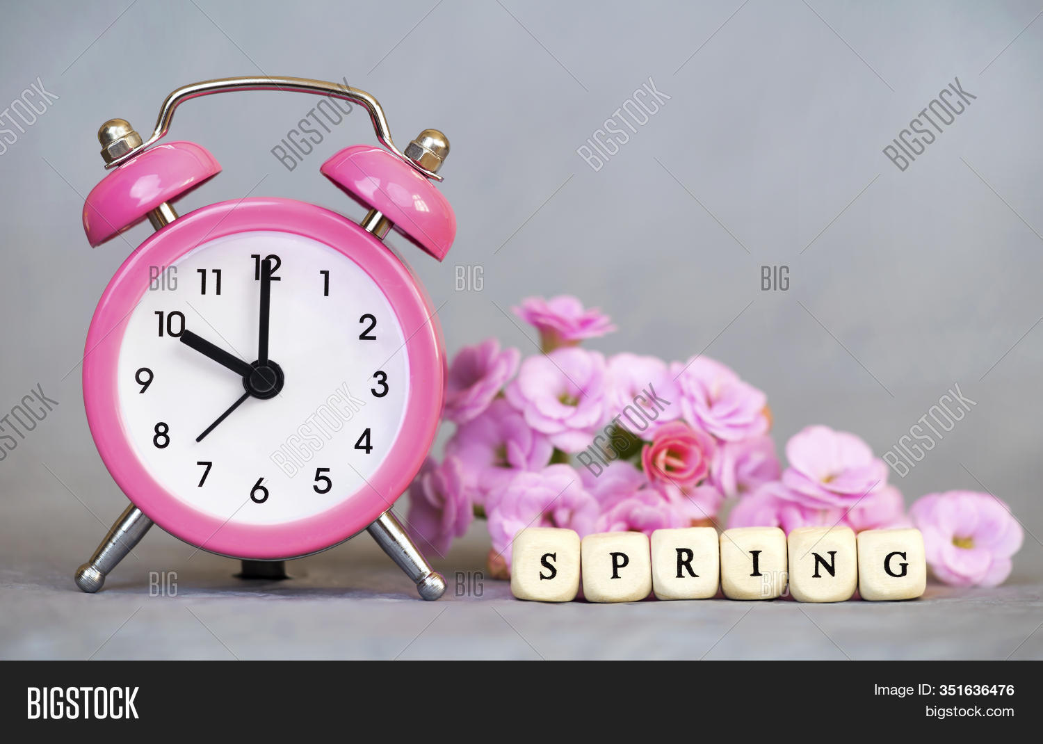 Pink Alarm Clock Image & Photo (Free Trial) Bigstock