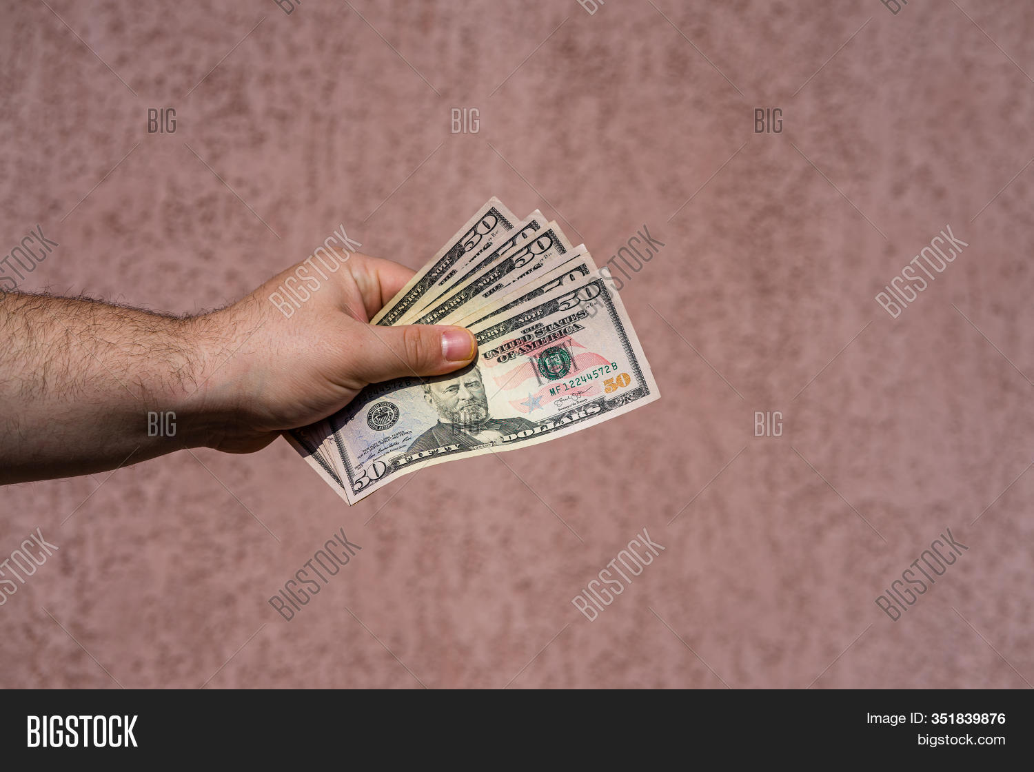 Hand Holding Showing Image Photo Free Trial Bigstock