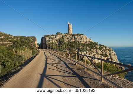 The Green Road From Oropesa To Benicassim, Costa Azahar