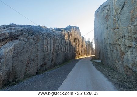 The Green Road From Oropesa To Benicassim, Costa Azahar
