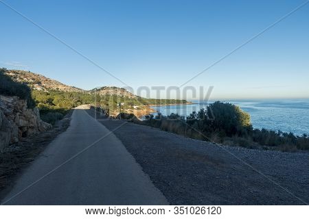 The Green Road From Oropesa To Benicassim, Costa Azahar