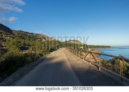 The Green Road From Oropesa To Benicassim, Costa Azahar
