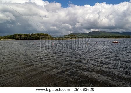 Kenmare Bay Know As Kenmare River Near Tubbrid In County Kerry,ireland.