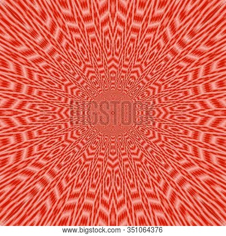 Abstract Circular Orange Lave Background Star Or Banner Pattern