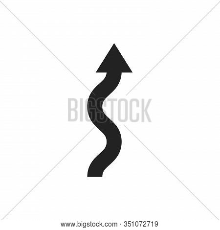 Decision Arrows In Opposite Direction. Stock Vector Illustration Isolated On White Background