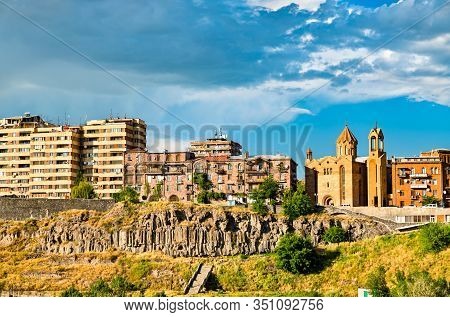 Saint Sarkis Church In Yerevan, The Capital Of Armenia