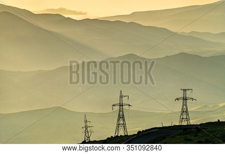 Landscape Of The Caucasus Mountains At Vorotan Pass In Armenia