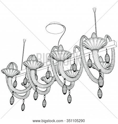 Luster Chandelier Vector 63.eps