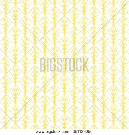 Art Deco Pattern, Vintage Wallpaper Pattern. Geometric Decorative Texture. Vintage Art Deco Vector D