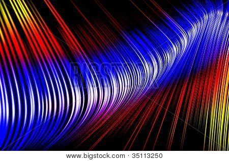 Colorful abstract lines for background