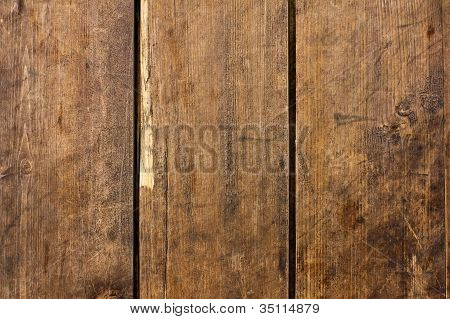 Jahrgang Bilderrahmen auf Holzwand (Hintergrund)