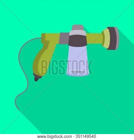 Vector Illustration Of Tool And Paintbrush Logo. Web Element Of Tool And Electric Stock Vector Illus
