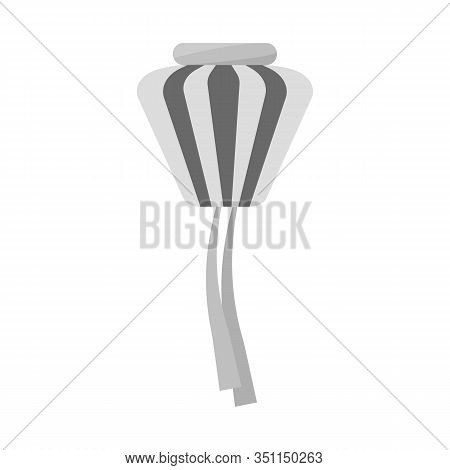 Vector Design Of Lantern And Paper Logo. Set Of Lantern And Ornament Vector Icon For Stock.