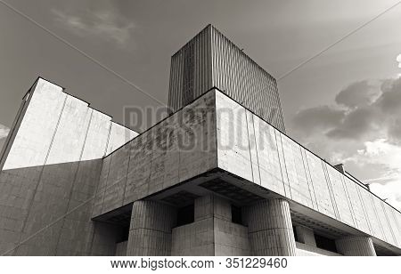 Kyiv, Ukraine - Sep 29, 2019: Building Of Vernadsky National Library Of Ukraine. Vernadsky National 