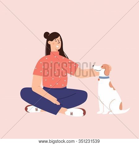 Flat Cartoon Vector Illustration About Human And