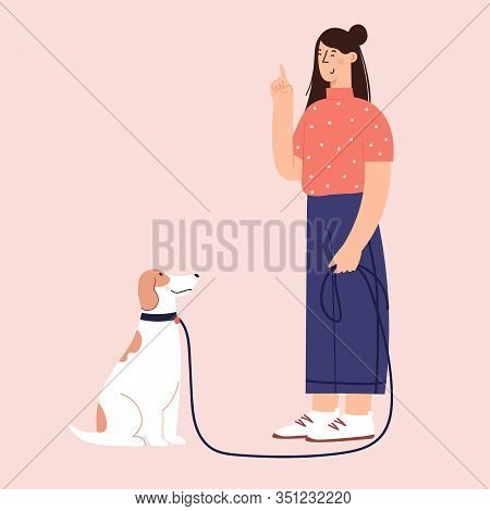 Flat Cartoon Vector Illustration About Human And