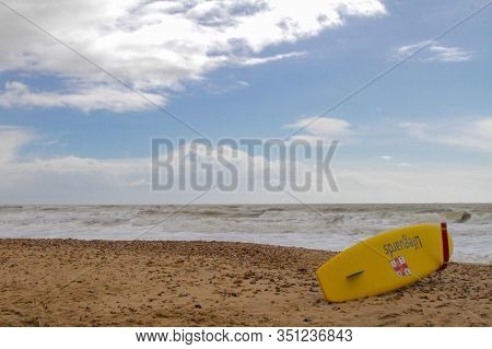 Taken On The Beach At Boscombe, Near Bournemouth, Dorset On The South Coast Of The Uk.