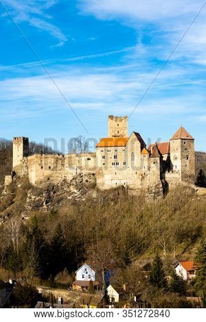 Hardegg castle in north Austria