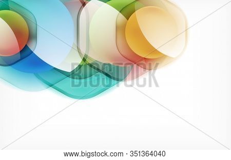 Abstract background - glass shiny transprent hexagon shapes overlapping eath other. Illustration For Wallpaper, Banner, Background, Card, Book Illustration, landing page