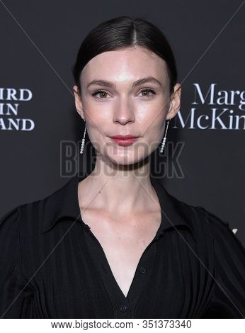 LOS ANGELES - JAN 25:  Tilda Cobham-Hervey arrives for the G'Day USA Gala on January 25, 2020 in Beverly Hills, CA