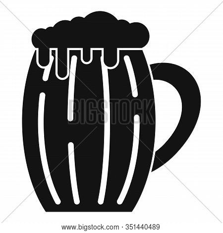 Beverage Kvass Icon. Simple Illustration Of Beverage Kvass Vector Icon For Web Design Isolated On Wh