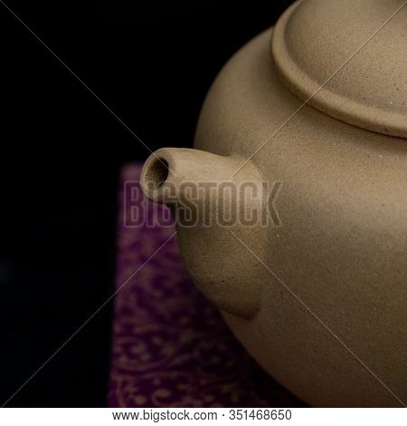 Clay Blank For Clay Teapot From Yixing Clay. Handmade Clay Teapot For Tea Ceremony.