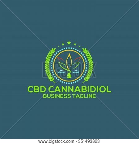 Cbd Hemp Oil.marijuana Leaf. Medical Cannabis. Cannabis Extract.