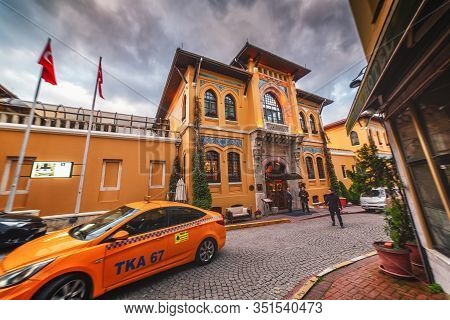 Istanbul, Turkey: View Of Luxury Hotel Four Seasons In Sultanahmet District Which Was A Prison In Th