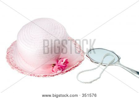 Easter Bonnet And Pearls