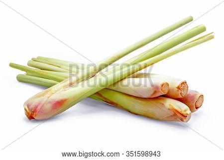 Lemongrass Isolated Cut Out On White Background