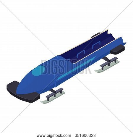 Team Bobsleigh Icon. Isometric Of Team Bobsleigh Vector Icon For Web Design Isolated On White Backgr