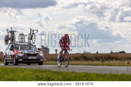 Il ciclista australiano Evans Cadel