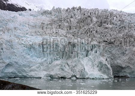 Pia Glacier In Patagonia. Chile. South America