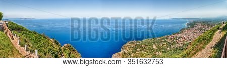 View Of The Town Of Palmi From Mount Sant'elia, Italy