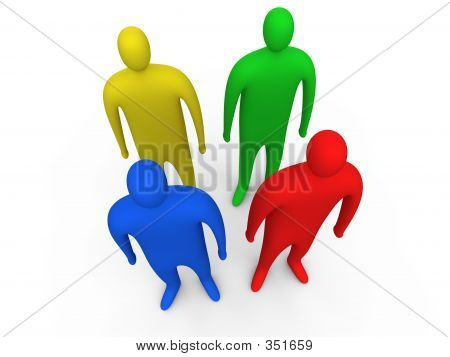 คนที่ยืน #3 3d