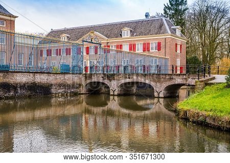 Zeist, Netherlands - January 04, 2020. Slot Zeist - Castle In The City