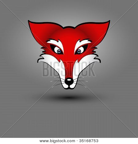 Fox Head Vector