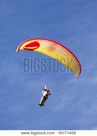 Abs. Segelflugzeug