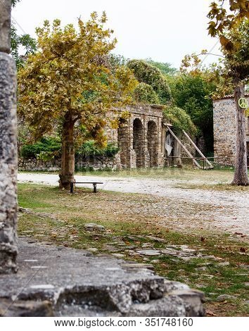 Roscigno Vecchio - Old Abandoned Village In Cilento, Campania, Italy