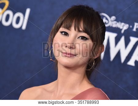 LOS ANGELES - FEB 18: Kimiko Glenn arriving to the ÃOnwardÃ World Premiere on February 18, 2020 in Hollywood, CA                