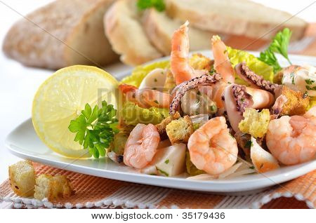 Meeresfrüchtesalat