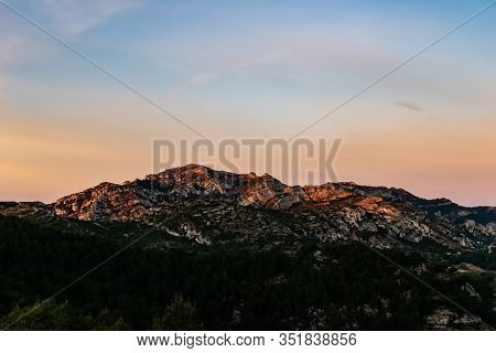 Sunrise At Calanque De Morgiou (marseille, France): The Breathtaking Cliff Mountain Landscape Under 