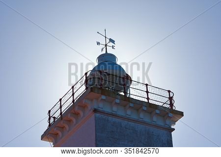 Cape St Blaize Lighthouse With Sunlight Glow, Mossel Bay, South Africa