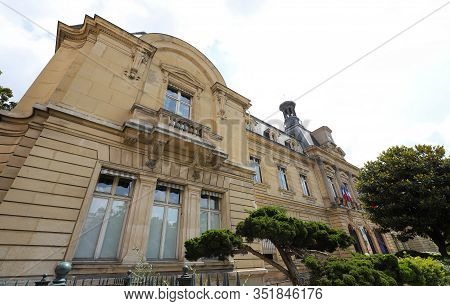 The Town Hall Of Clichy, Commune Bordering On Paris.